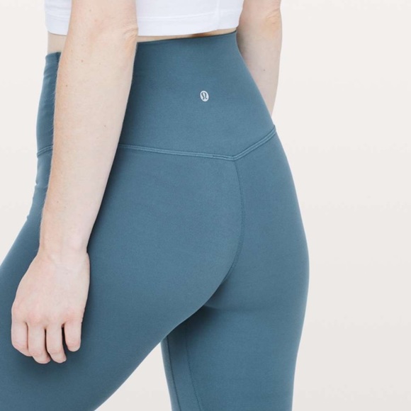 Lululemon Align 25 78 Petrol Blue Pant 